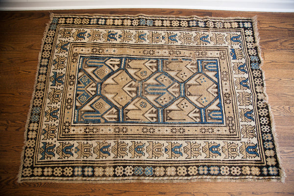 3x4 Antique Caucasian Rug // ONH Item 1116