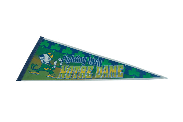 Notre Dame Fighting Irish Felt Flag Pennant // ONH Item 11172 Image 1
