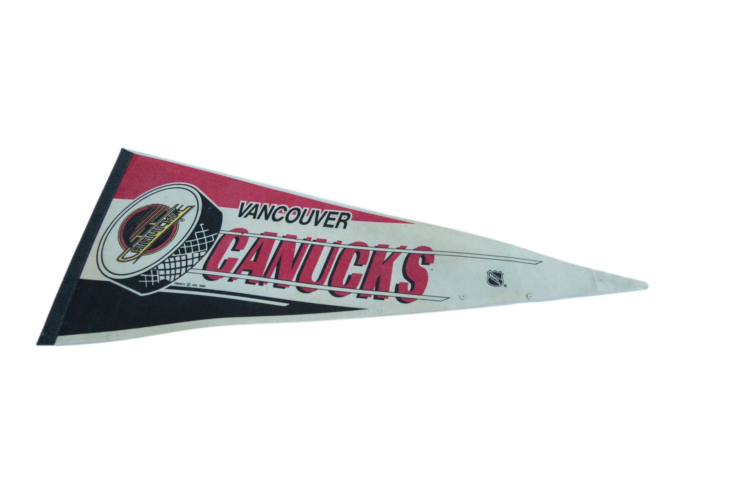 Vancouver Canucks Felt Flag Pennant // ONH Item 11177 Image 1