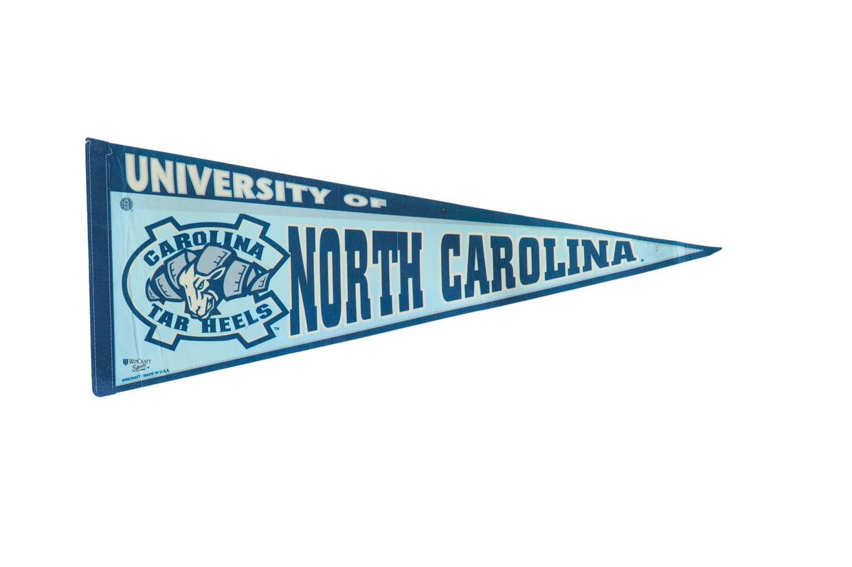 University of North Carolina Felt Flag Pennant // ONH Item 11189
