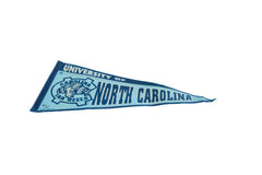 University of North Carolina Felt Flag Pennant // ONH Item 11189 Image 1