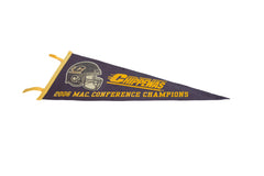 Central Michigan University Chippewas 2006 MAC conference Champions Felt Flag Pennant // ONH Item 11193 Image 1