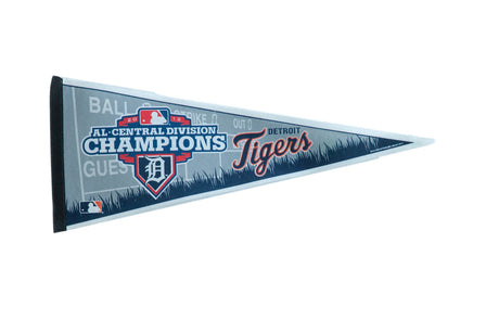 Detroit Tigers AL Central Division Champions 2012 Felt Flag Pennant // ONH Item 11211