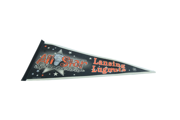 Lansing Lugnuts 2002 All Star Spectacular Felt Flag Pennant // ONH Item 11212 Image 1