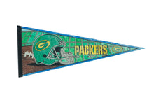 Green Bay Packers Felt Flag Pennant // ONH Item 11213