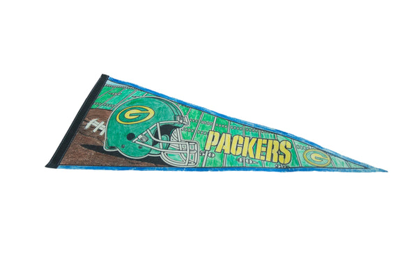 Green Bay Packers Felt Flag Pennant // ONH Item 11213 Image 1