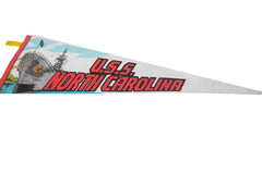 U.S.S. North Carolina Felt Flag Pennant // ONH Item 11247 Image 1