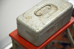 Gray Metal Tool Box // ONH Item 1125 Image 2