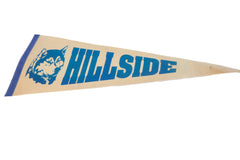 Hillside Huskies Felt Flag Pennant // ONH Item 11255 Image 1
