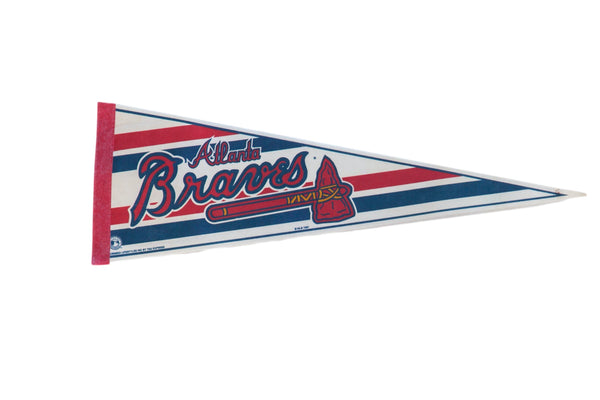 Atlanta Braves Felt Flag Pennant // ONH Item 11259