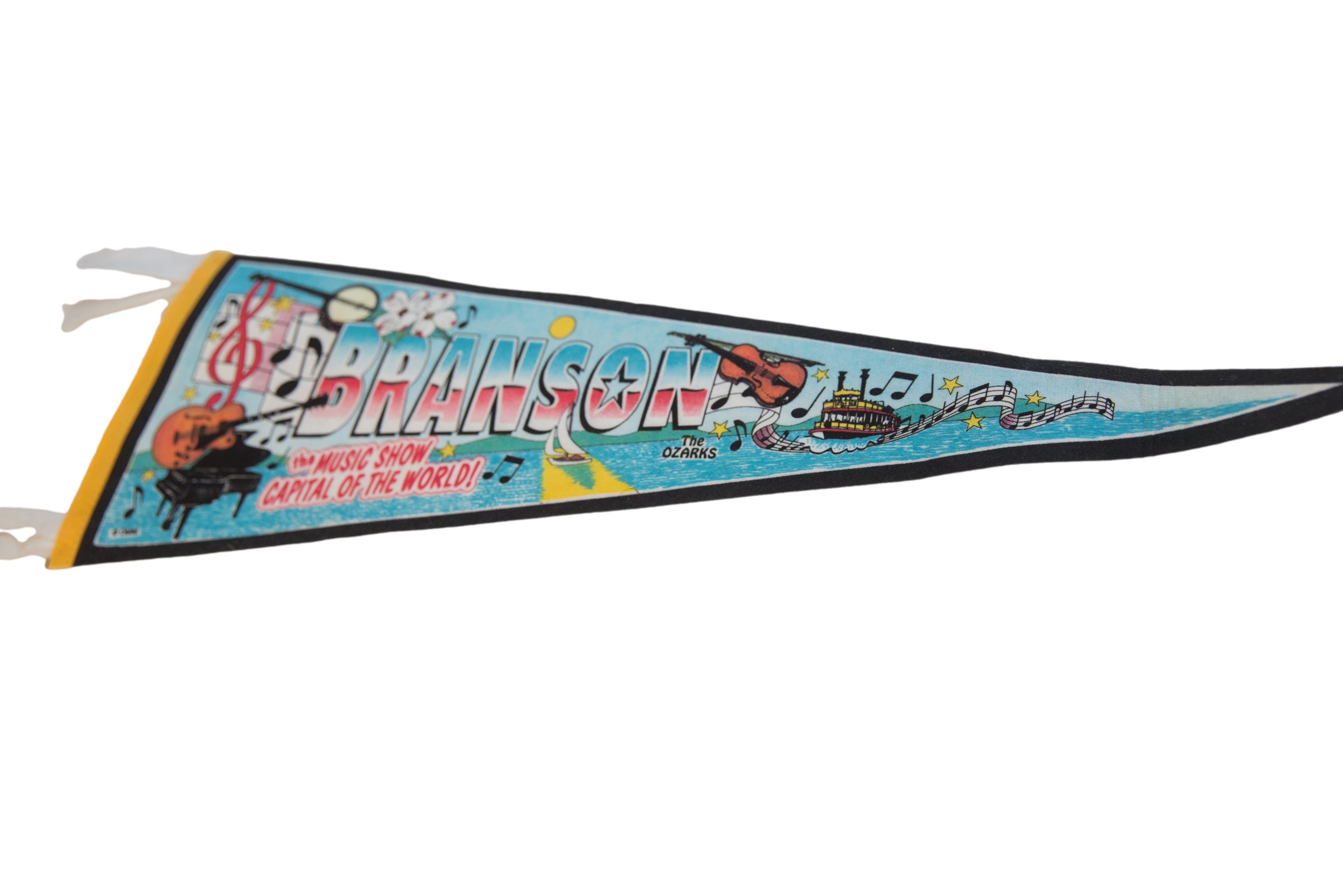 Branson the Ozarks Felt Flag Pennant // ONH Item 11264 Image 1