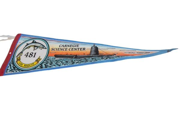 Carnegie Science Center Pittsburgh P.A. Felt Flag Pennant // ONH Item 11265 Image 1