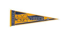 Michigan Wolverines Felt Flag Pennant // ONH Item 11267