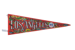 Los Angeles Felt Flag Pennant // ONH Item 11301