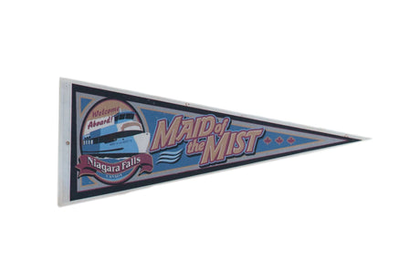 Maid of the Mist Niagara Falls Felt Flag Pennant // ONH Item 11340