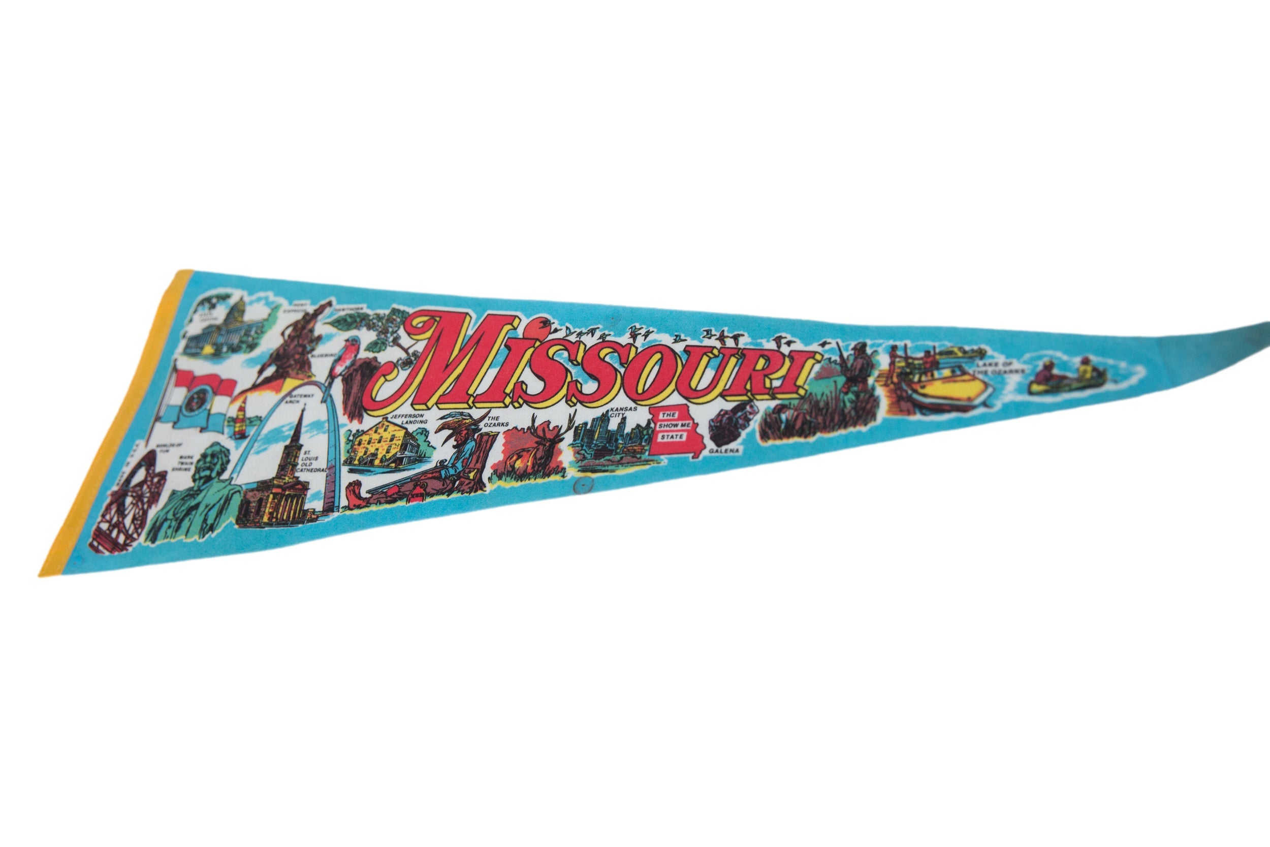 Missouri Felt Flag Pennant // ONH Item 11349 Image 1