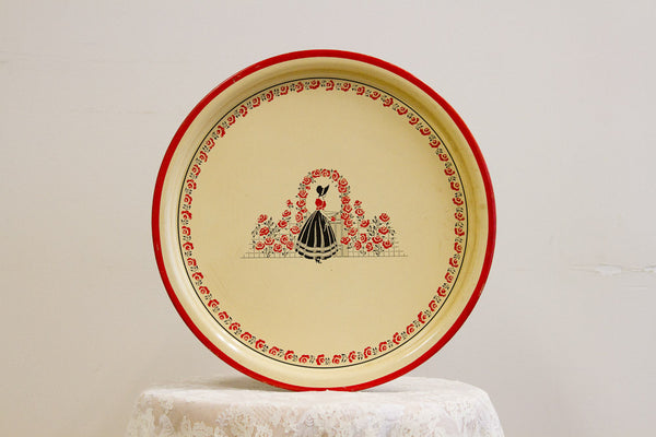 Rose Garden Tray // ONH Item 1135