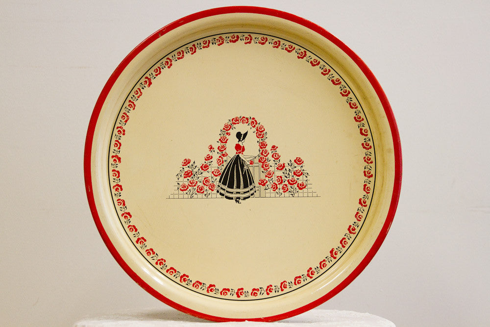 Rose Garden Tray // ONH Item 1135 Image 1