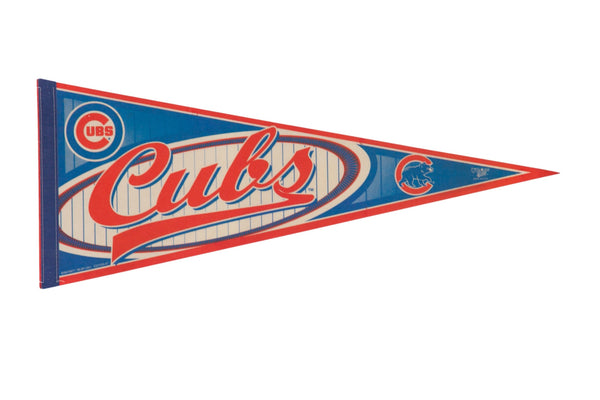Chicago Cubs Felt Flag Pennant // ONH Item 11355