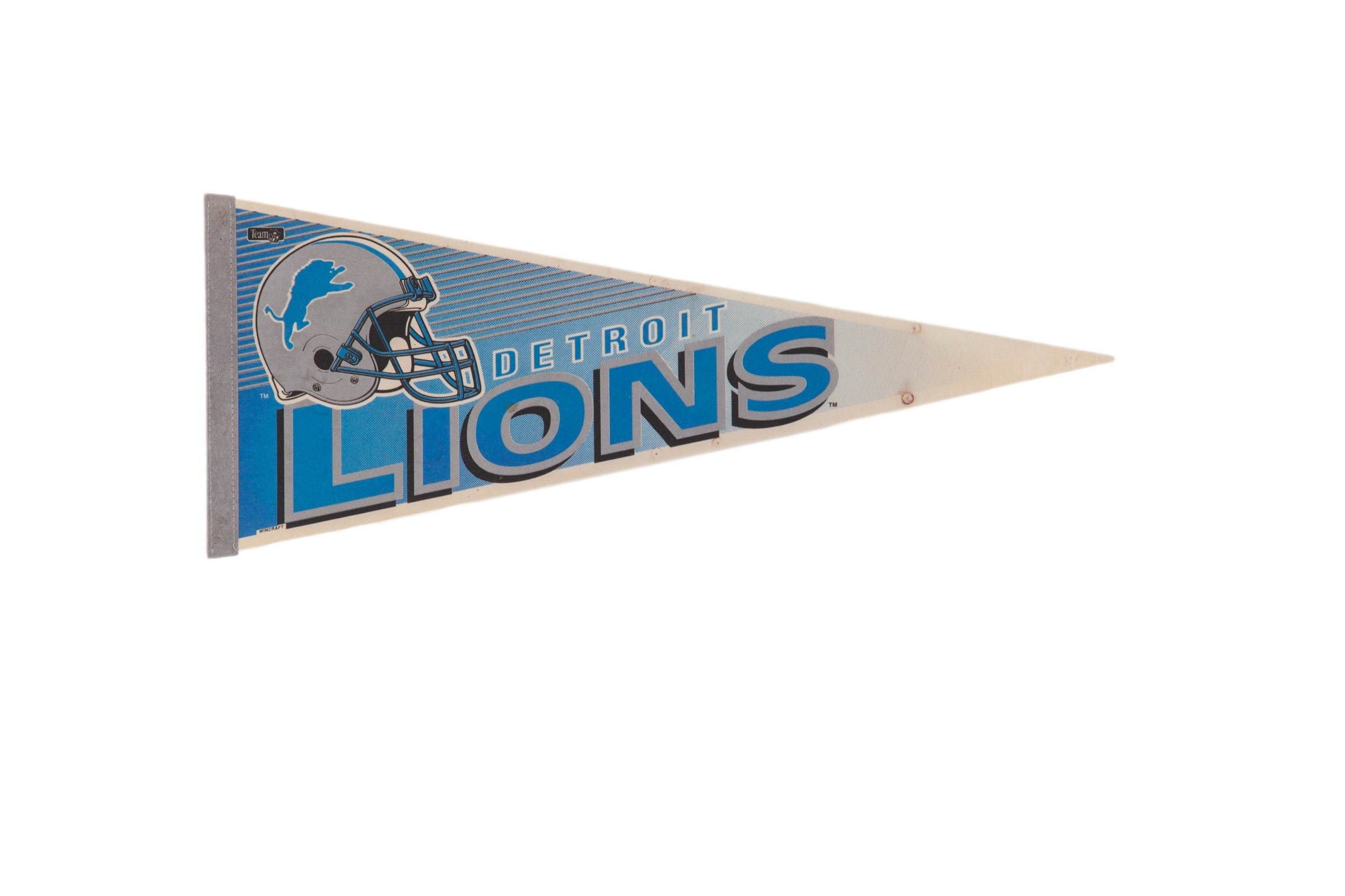 Vintage Pennant Football OL OLYMPIQUE LYONNAIS COUPE DE Vintage Pennant Football OL OLYMPIQUE LYONNAIS COUPE DE