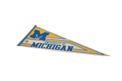 University of Michigan Felt Flag Pennant // ONH Item 11369 Image 1