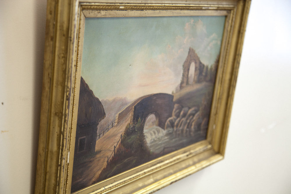 Landscape Oil Painting // ONH Item 1137 Image 1