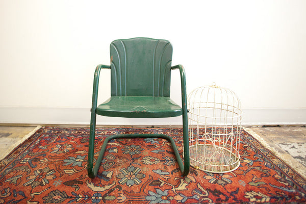 Outdoor Kids Metal Tulip Chair // ONH Item 1138