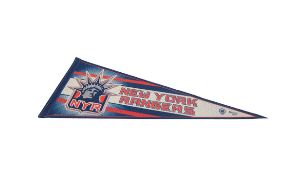 New York Rangers Felt Flag Pennant // ONH Item 11380 Image 1