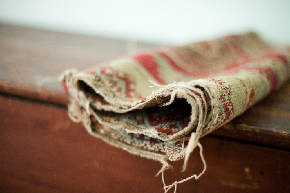 2x3 Tattered Antique Rustic Rug // ONH Item 1142 Image 1