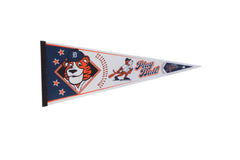 Detroit Tigers Play Ball Felt Flag Pennant // ONH Item 11421