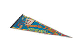 Full angled view of the Team Izzy Summer Games Atlanta 1996 felt pennant.