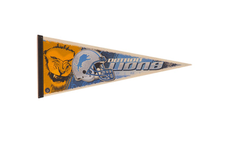 Detroit Lions Felt Flag Pennant // ONH Item 11437