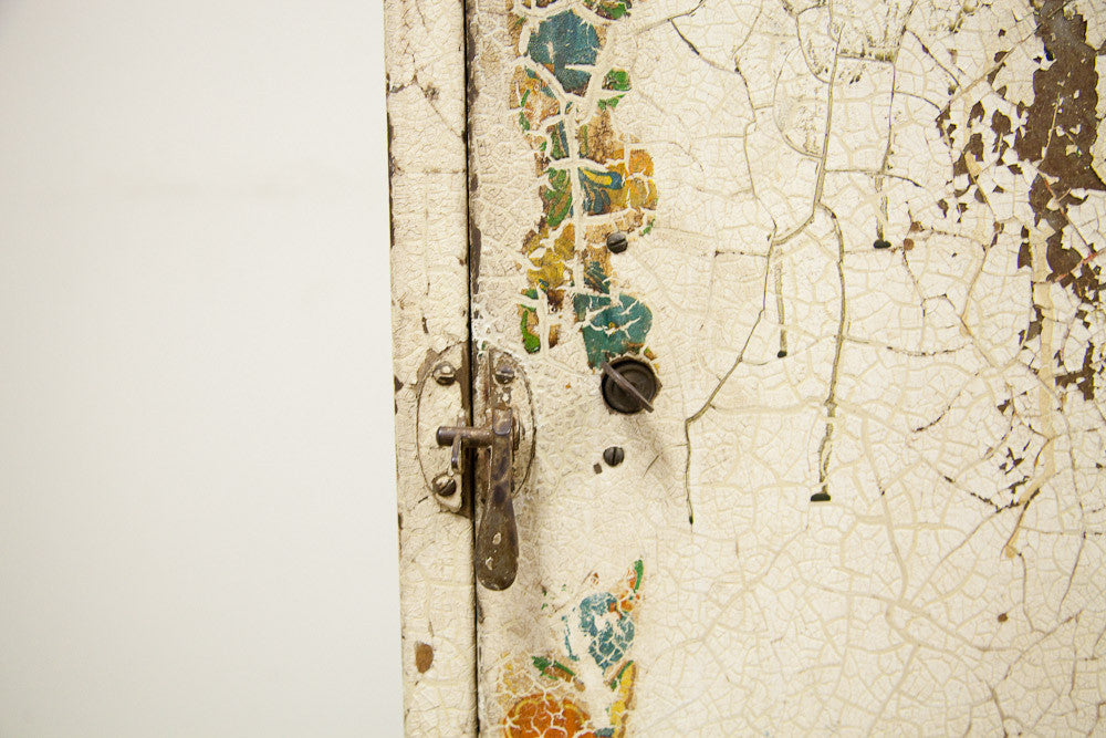 Vintage Chippy Industrial Metal Cabinet // ONH Item 1144 Image 1