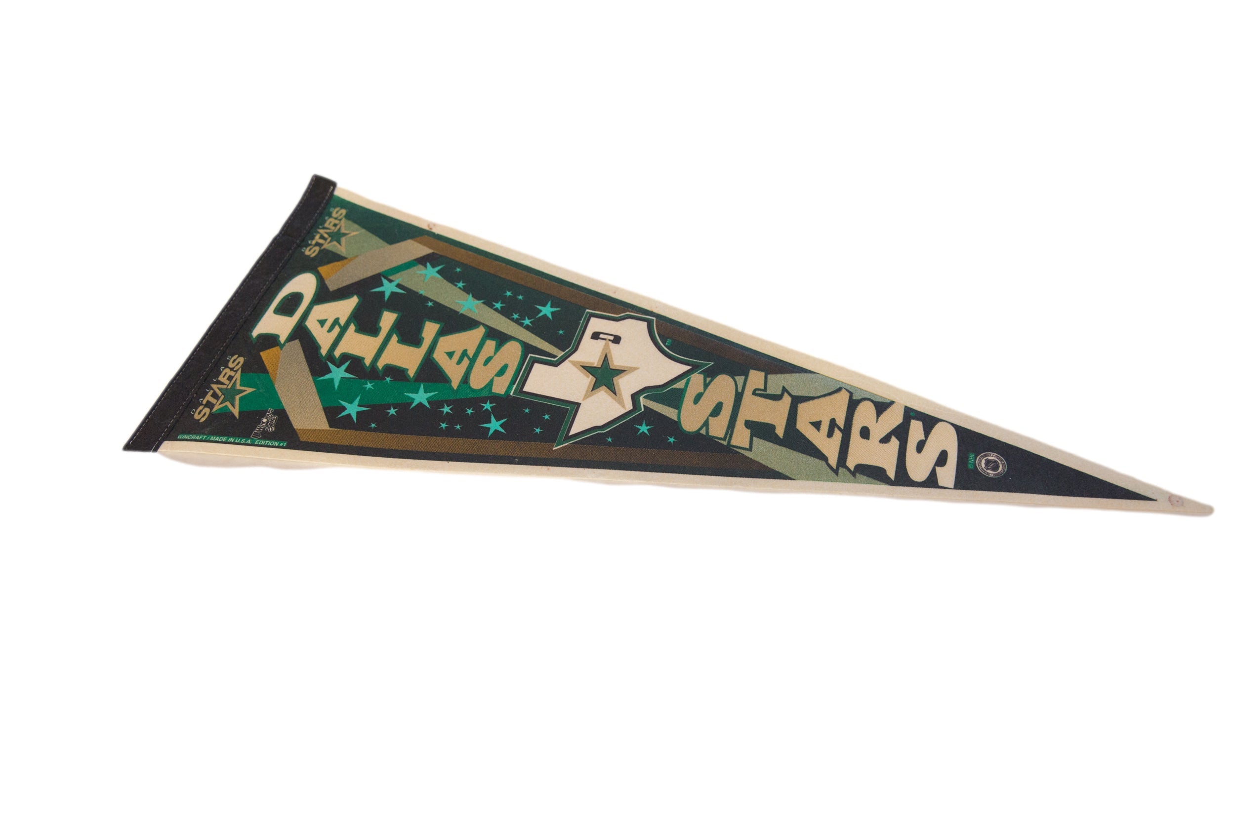 Dallas Stars Felt Flag Pennant // ONH Item 11443 Image 1