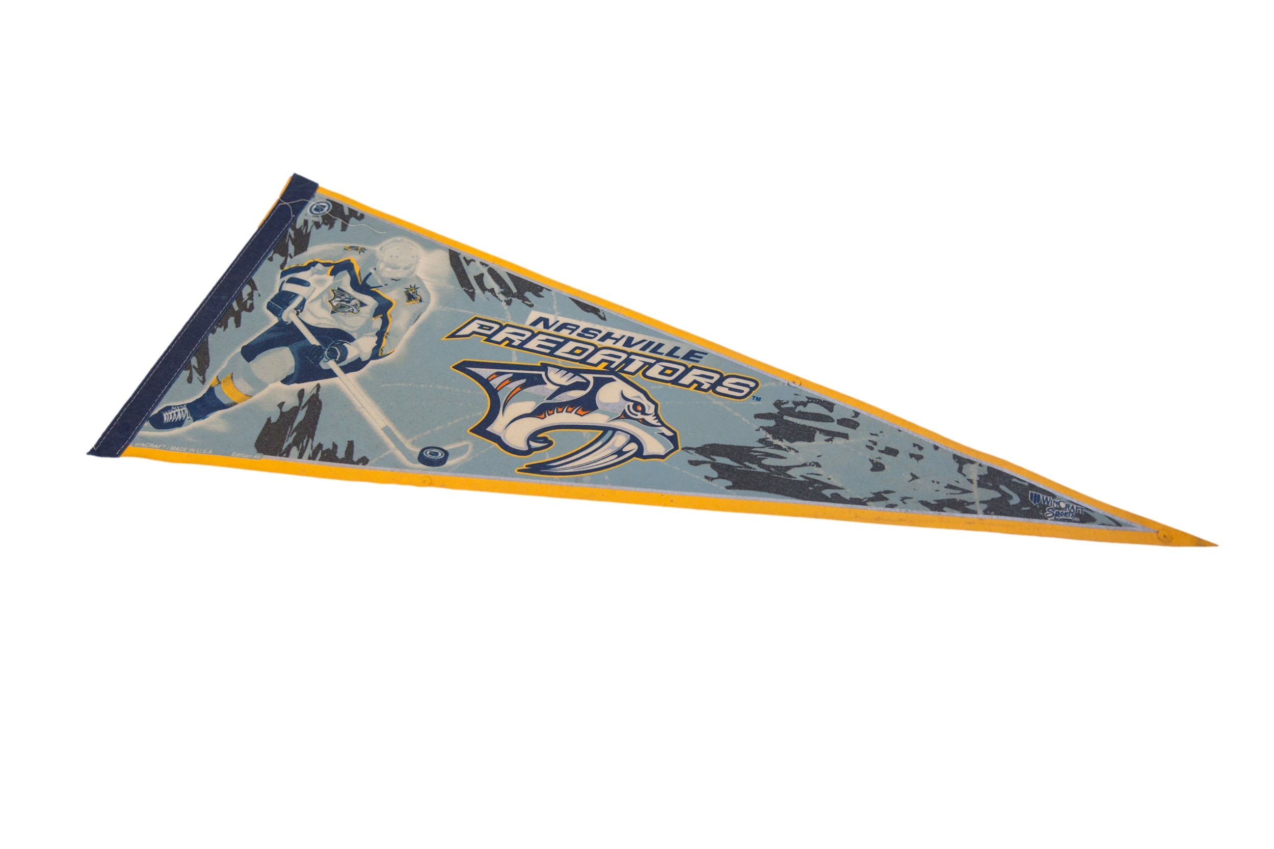 Nashville Predators Felt Flag Pennant // ONH Item 11445 Image 1