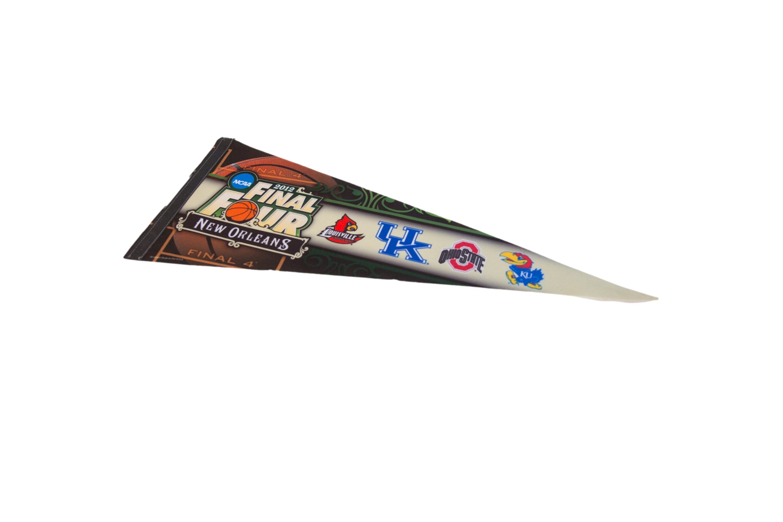 2012 Final Four New Orleans Felt Flag Pennant // ONH Item 11447 Image 1