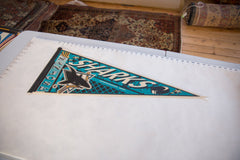 San Jose Sharks Felt Flag Pennant // ONH Item 11451 Image 1