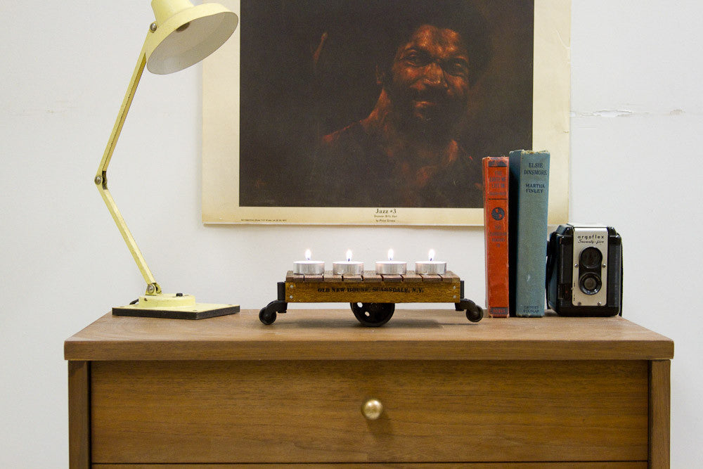 Reclaimed Mahogany Mini Cart Made to Order Limited Edition // ONH Item sku36 Image 1