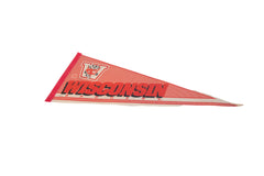 Wisconsin Badgers Felt Flag Pennant // ONH Item 11461 Image 1