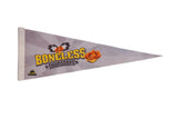 Buffalo Wild Wings Boneless Thursdays felt flag pennant with retro yellow and orange graphics.