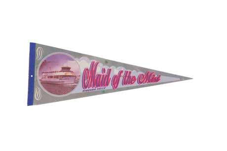 Maid of the Mist Niagara Falls Felt Flag Pennant // ONH Item 11472