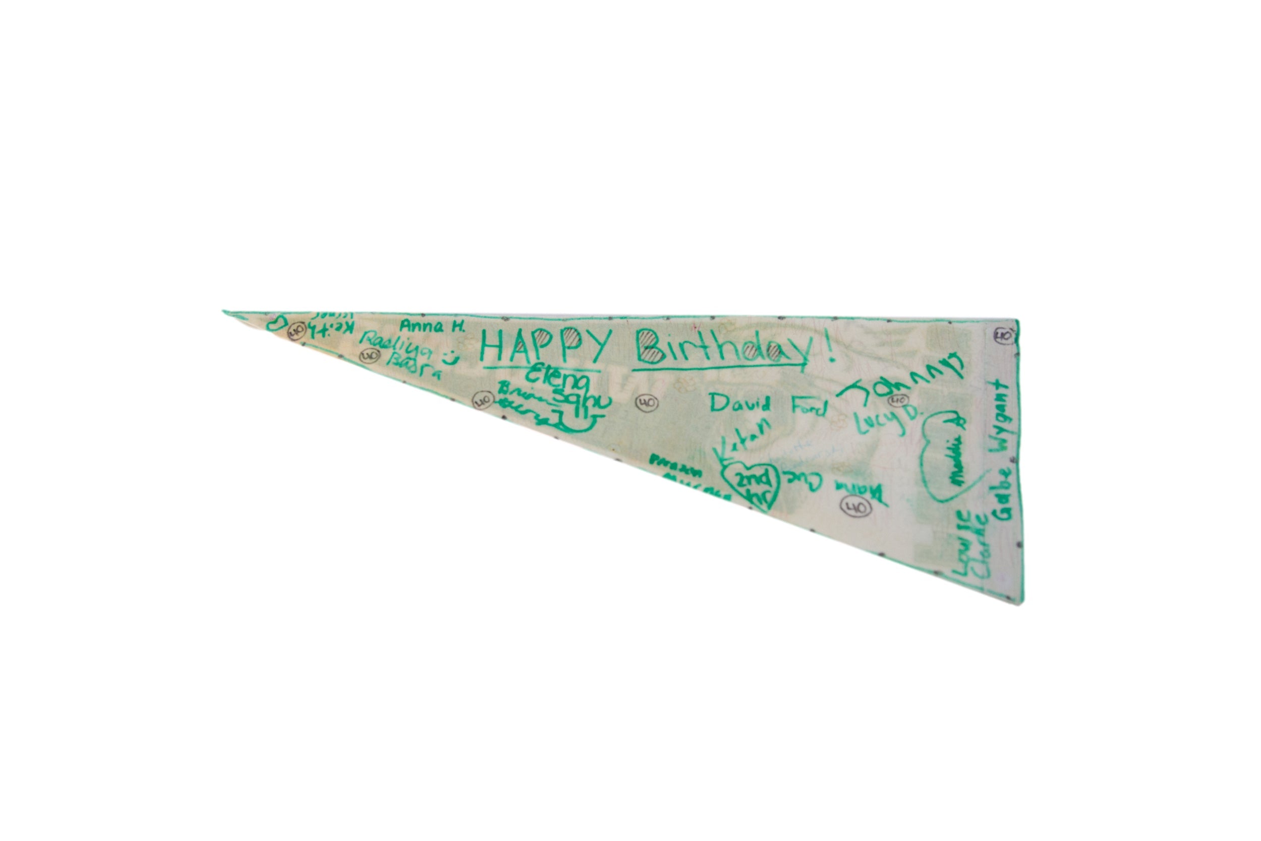 Dunckel Wildcats Felt Flag Pennant // ONH Item 11489 Image 1