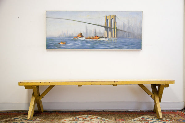 Brooklyn Bridge Painting // ONH Item 1151 Image 3