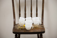 Milk Glass Punch Cups // ONH Item 1154 Image 1