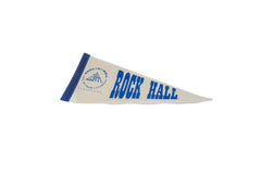 Rock Hall, Rock and Roll Hall of Fame Cleveland Felt Flag Pennant // ONH Item 11543 Image 1