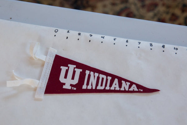 Indiana University Felt Flag Pennant