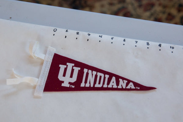 Indiana University Felt Flag Pennant // ONH Item 11567 Image 1