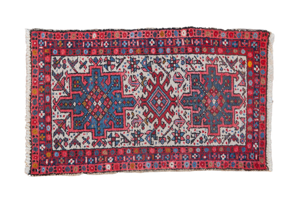 RESERVED 2x3.5 Vintage Karaja Rug // ONH Item 11588