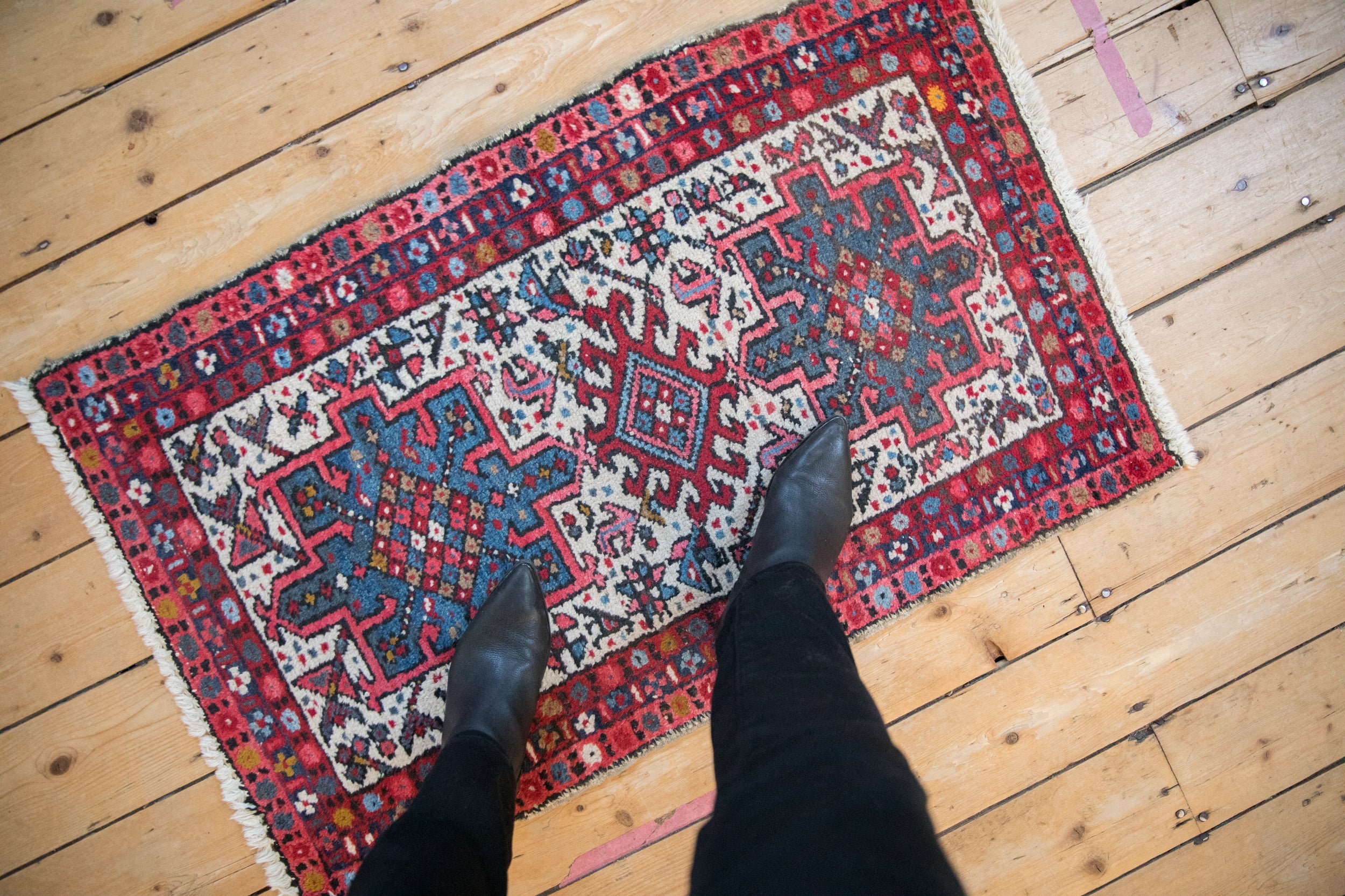 RESERVED 2x3.5 Vintage Karaja Rug // ONH Item 11588 Image 1