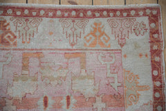 3x4 Vintage Distressed Oushak Square Rug // ONH Item 11590 Image 2